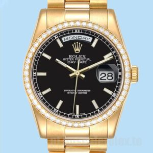 Rolex Day-Date 36mm Masculino m118348-0208 Pulseira Presidente Ver