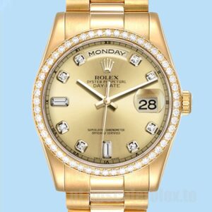 Rolex Day-Date 36mm Masculino m118348-0042 Automático