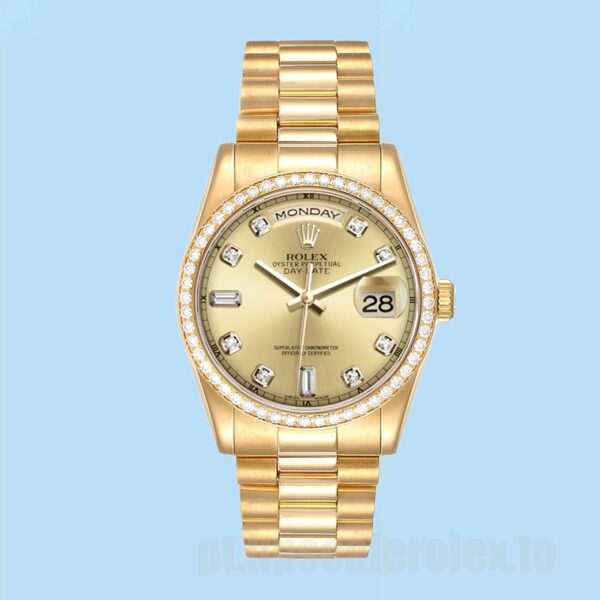 Rolex Day-Date 36mm Masculino m118348-0042 Automático - Image 2