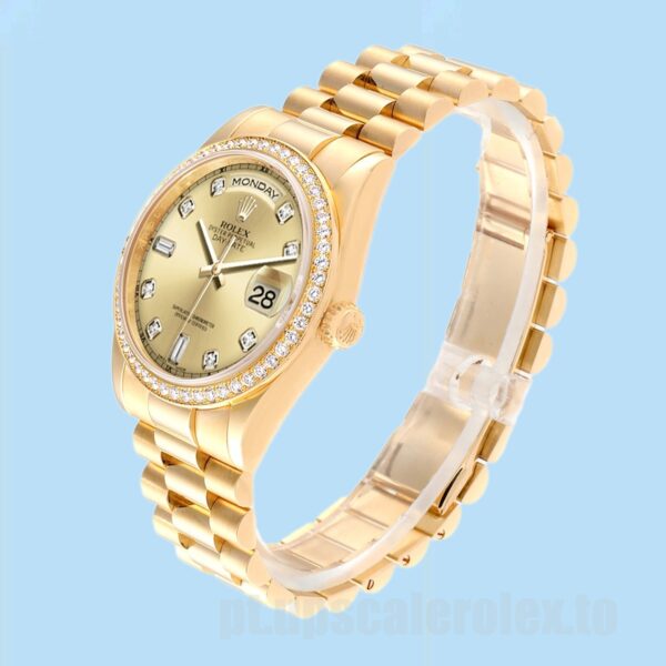 Rolex Day-Date 36mm Masculino m118348-0042 Automático - Image 3