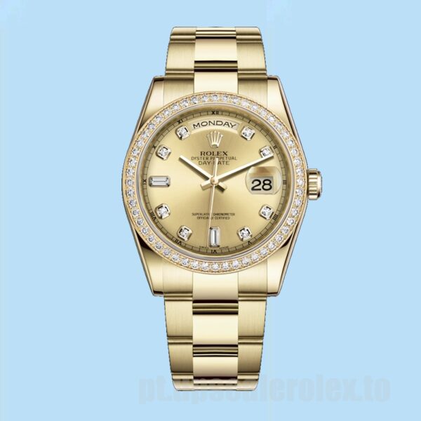 Rolex Day-Date 36mm Masculino m118348-0042 Automático - Image 5