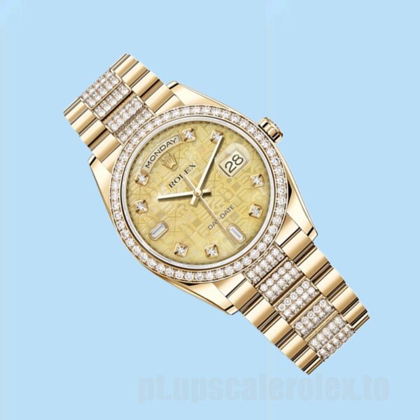 Rolex Day-Date Masculino m118348-0090 36mm Automático Ver - Image 3