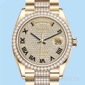 Rolex Day-Date 36mm m118348-0013 Masculino Automático Ver