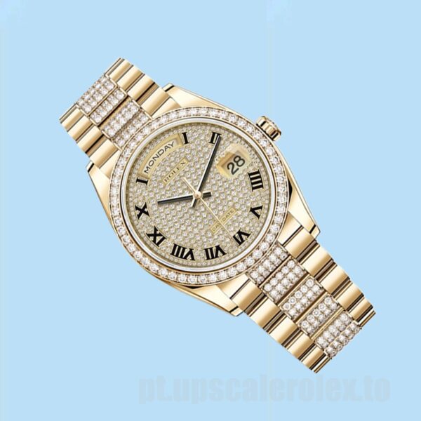Rolex Day-Date 36mm m118348-0013 Masculino Automático Ver - Image 3