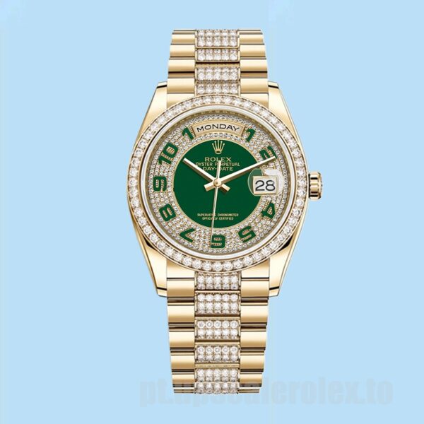 Rolex Day-Date m118348-0056 36mm Masculino Ver - Image 2