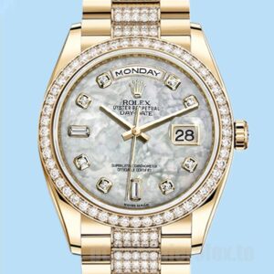 Rolex Day-Date m118348-0061 Masculino 36mm Mostrador Madrepérola