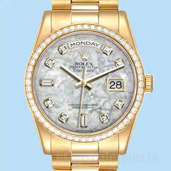 Rolex Day-Date m118348-0100 36mm Masculino Ver
