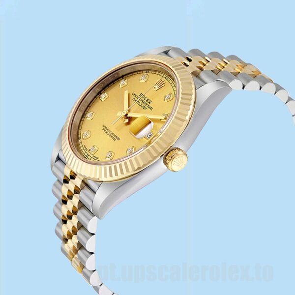 Rolex Datejust Masculino 41mm m126333-0012 Mostrador De Champanhe - Image 3
