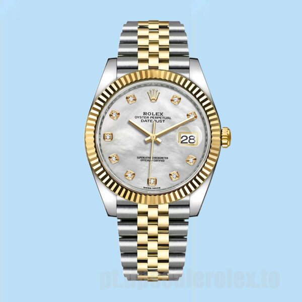 Rolex Datejust Masculino 41mm 126333 Ver - Image 2