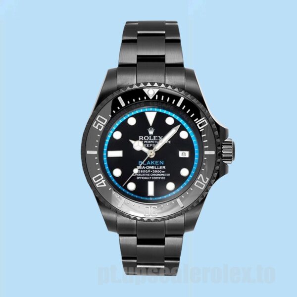 Rolex Deepsea Masculino 126660 43mm Tom Preto Mostrador Preto - Image 2