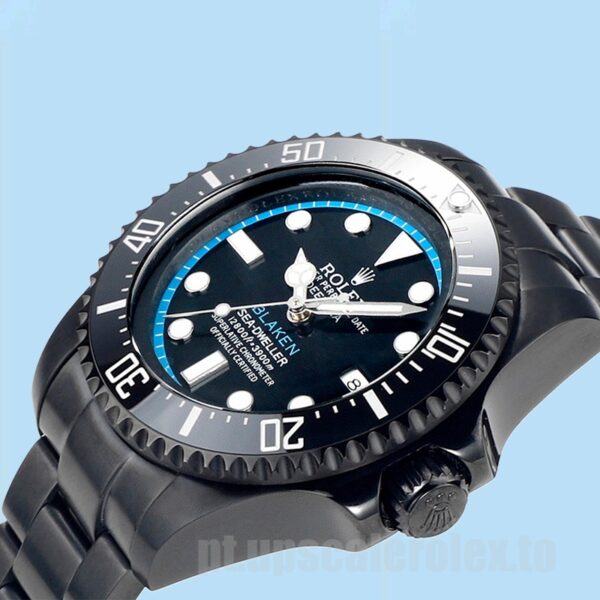 Rolex Deepsea Masculino 126660 43mm Tom Preto Mostrador Preto - Image 3