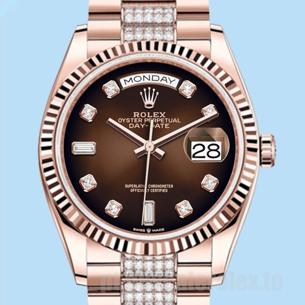 Rolex Day-Date Masculino m128235-0038 36mm Ver Automático