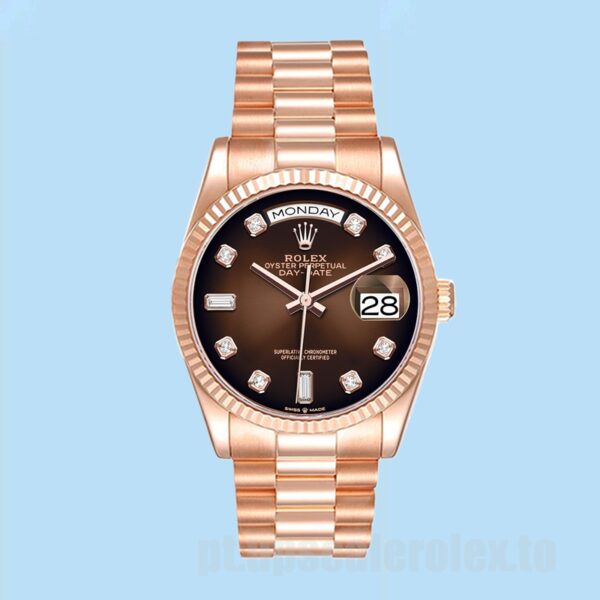 Rolex Day-Date 36mm Masculino m128235-0037 Pulseira Presidente Automático - Image 2