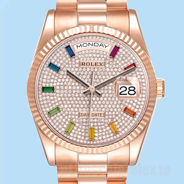 Rolex Day-Date m128235-0039 Masculino 36mm Automático
