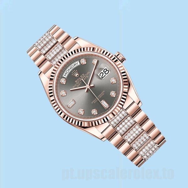 Rolex Day-Date 36mm Masculino m128235-0051 Automático Mostrador Cinza - Image 3