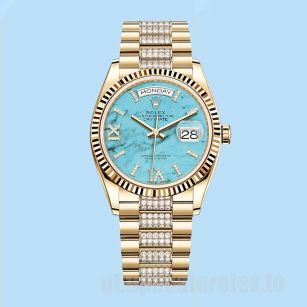 Rolex Day-Date m128238-0072 36mm Masculino Ver - Image 2