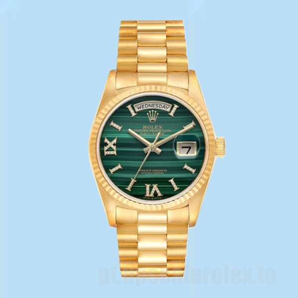Rolex Day-Date 36mm Masculino 128238 Pulseira Presidente Automático - Image 2