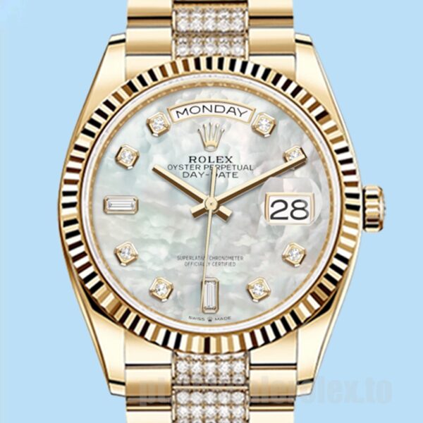 Rolex Day-Date 36mm m128238-0032 Masculino Ver