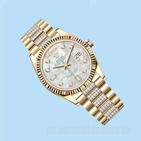 Rolex Day-Date 36mm m128238-0032 Masculino Ver - Image 3