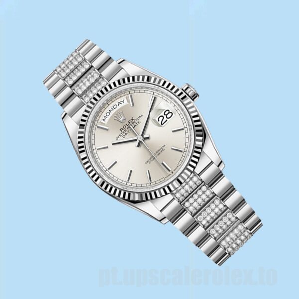 Rolex Day-Date Masculino m128239-0025 36mm Pulseira Presidente - Image 3