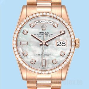 Rolex Day-Date Masculino m128345rbr-0028 36mm Pulseira Presidente