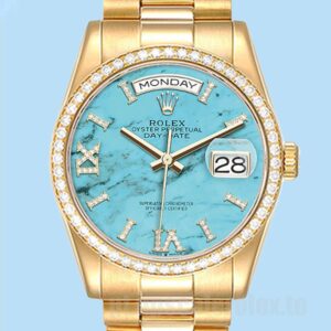 Rolex Day-Date 36mm m128348rbr-0037 Masculino Ver Automático