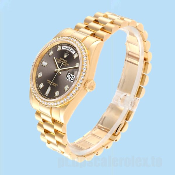 Rolex Day-Date m128348rbr-0005 36mm Masculino Ver - Image 3