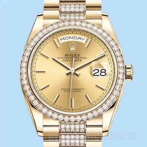 Rolex Day-Date Masculino 36mm m128348rbr-0027 Ver Automático