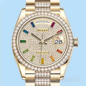 Rolex Day-Date Masculino m128348rbr-0031 36mm Pulseira Presidente