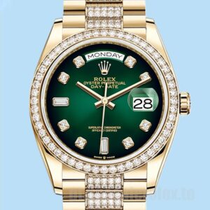 Rolex Day-Date m128348rbr-0036 Masculino 36mm Pulseira Presidente Ver