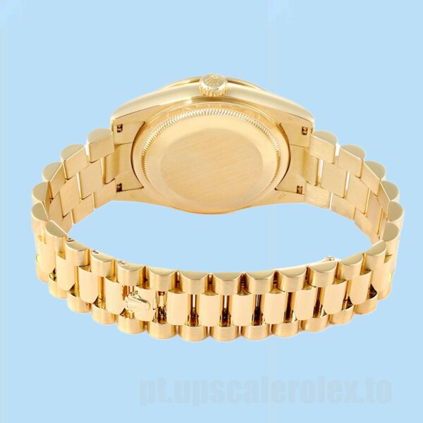 Rolex Day-Date m128348rbr-0035 Masculino 36mm Tom De Ouro - Image 4
