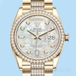 Rolex Day-Date 36mm m128348rbr-0017 Masculino Ver