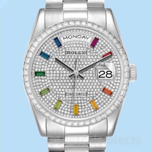 Rolex Day-Date 36mm Masculino m128349rbr-0006 Automático Pulseira Presidente