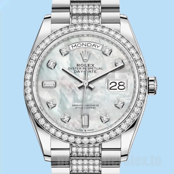 Rolex Day-Date Masculino 36mm m128349rbr-0014 Automático