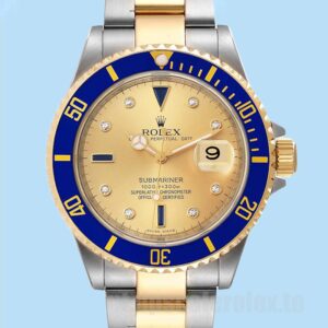 Rolex Submariner Masculino 16613 40mm Automático Pulseira Ostra