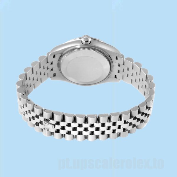 Rolex Datejust 31mm Unissex m178384-0003 Mostrador Prateado - Image 4