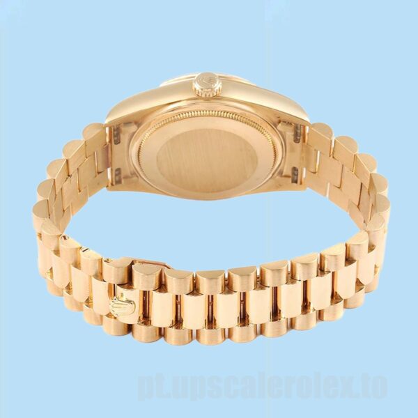 Rolex Day-Date Masculino 36mm 18038 Ver Tom De Ouro - Image 4