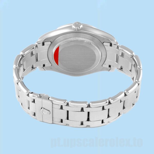Rolex Pearlmaster Unissex 36mm 18946 Ver Mostrador Prateado - Image 4