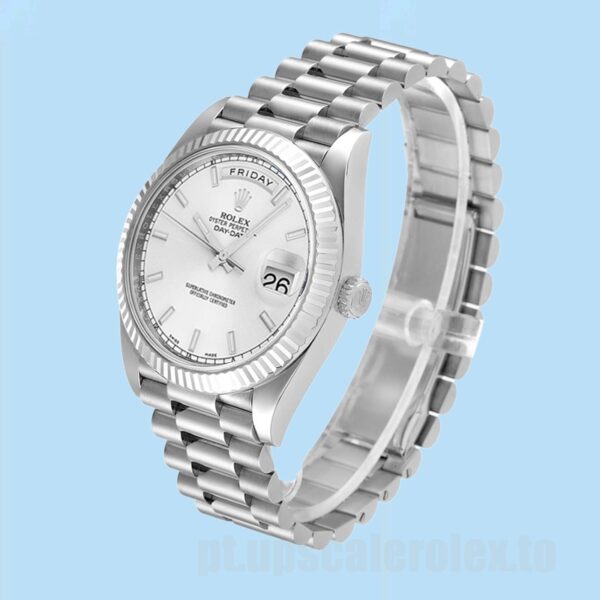 Rolex Day-Date 41mm Masculino 218239 Pulseira Presidente - Image 3