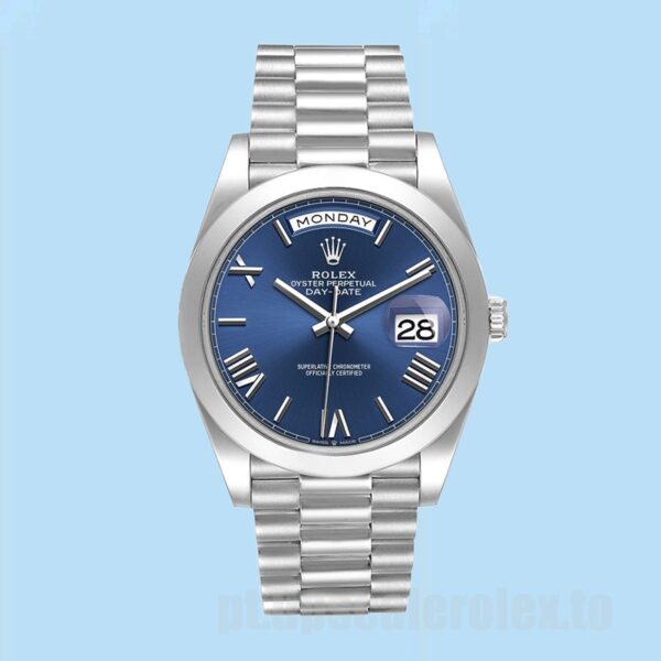 Rolex Day-Date 40mm 228206 Masculino Pulseira Presidente - Image 2