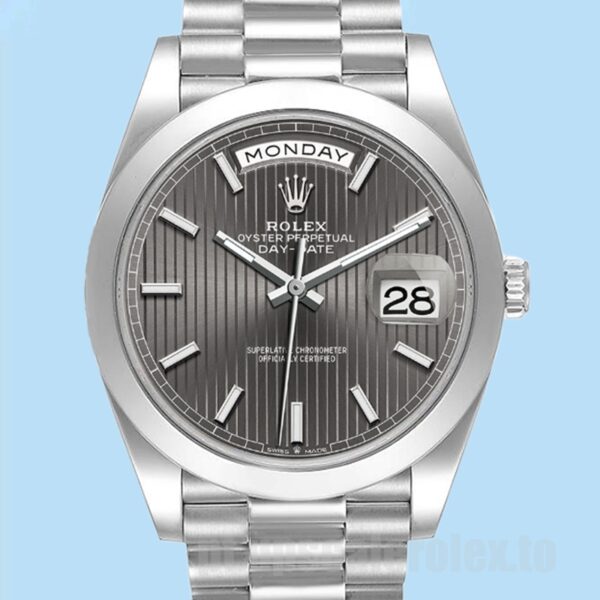Rolex Day-Date m228206-0011 Masculino 40mm Pulseira Presidente Automático