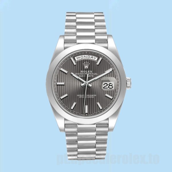 Rolex Day-Date m228206-0011 Masculino 40mm Pulseira Presidente Automático - Image 2