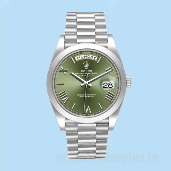 Rolex Day-Date m228206-0027 40mm Masculino Pulseira Presidente Automático - Image 2