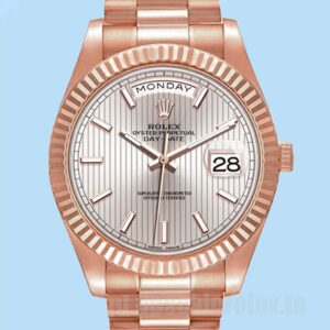 Rolex Day-Date Masculino m228235-0005 40mm Tom De Ouro Rosa Automático