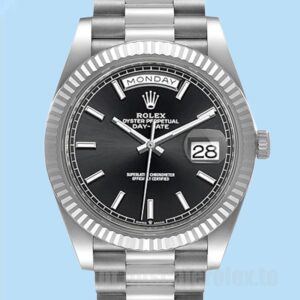 Rolex Day-Date Masculino 40mm m228236-0003 Tom Prata