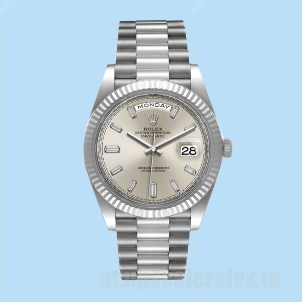 Rolex Day-Date 40mm Masculino m228236-0002 Pulseira Presidente - Image 2