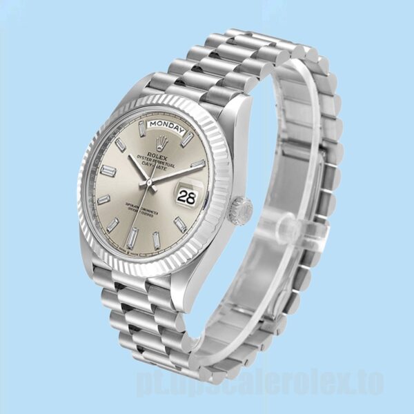 Rolex Day-Date 40mm Masculino m228236-0002 Pulseira Presidente - Image 3