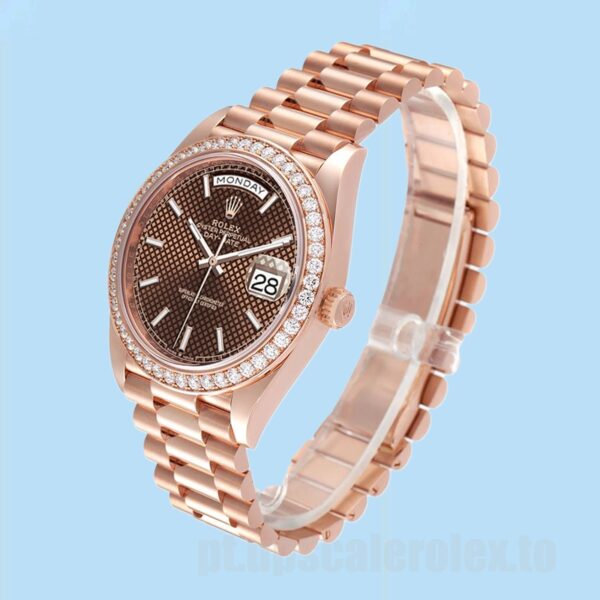 Rolex Day-Date 40mm Masculino m228345rbr-0005 Ver Pulseira Presidente - Image 3
