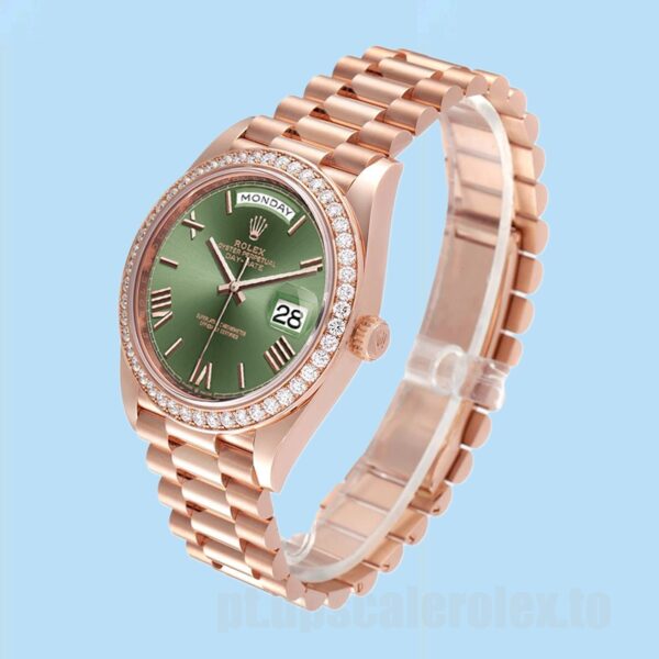 Rolex Day-Date 40mm Masculino m228345rbr-0011 Ver - Image 3