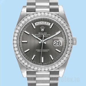 Rolex Day-Date Masculino 40mm 228349RBR-0008 Pulseira Presidente Automático